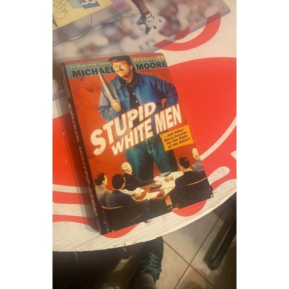 Stupid White Men by Michael Moore Signed Book with COA - Picture 3 of 3